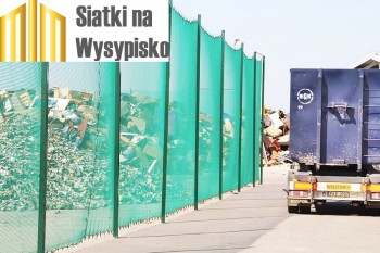 Na ogrodzenie wysypiska - Producent siatki - Producent siatek ochronnych